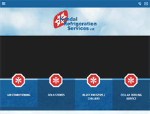 Tablet Screenshot of kendalrefrigeration.com